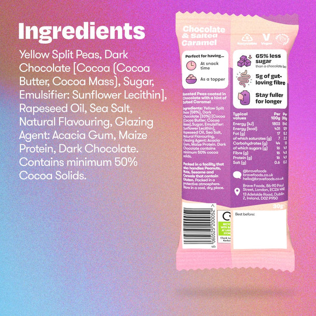 Brave Snacks Chocolate & Salted Caramel – BRAVE
