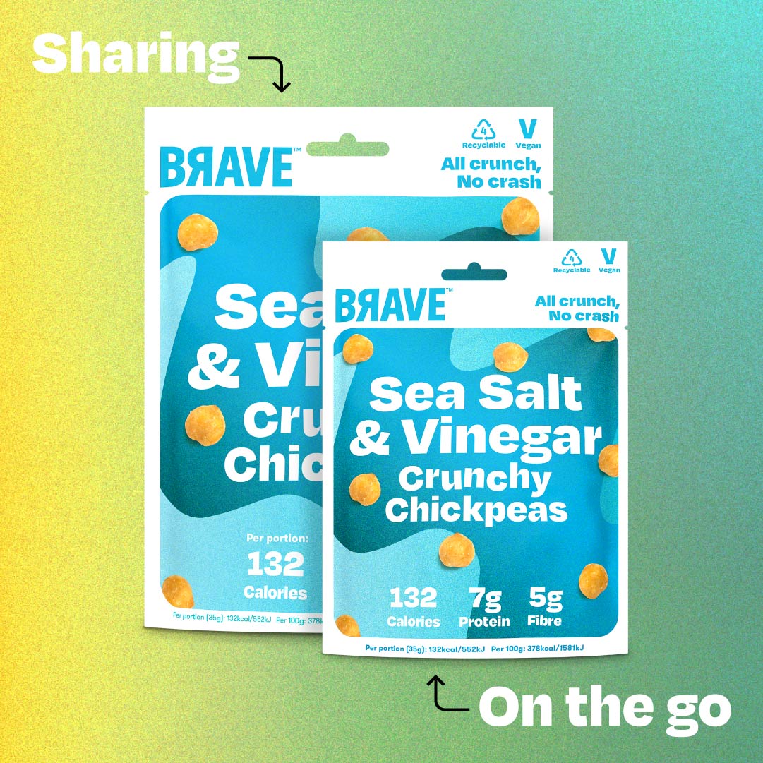Brave Snacks Sea Salt & Vinegar – BRAVE